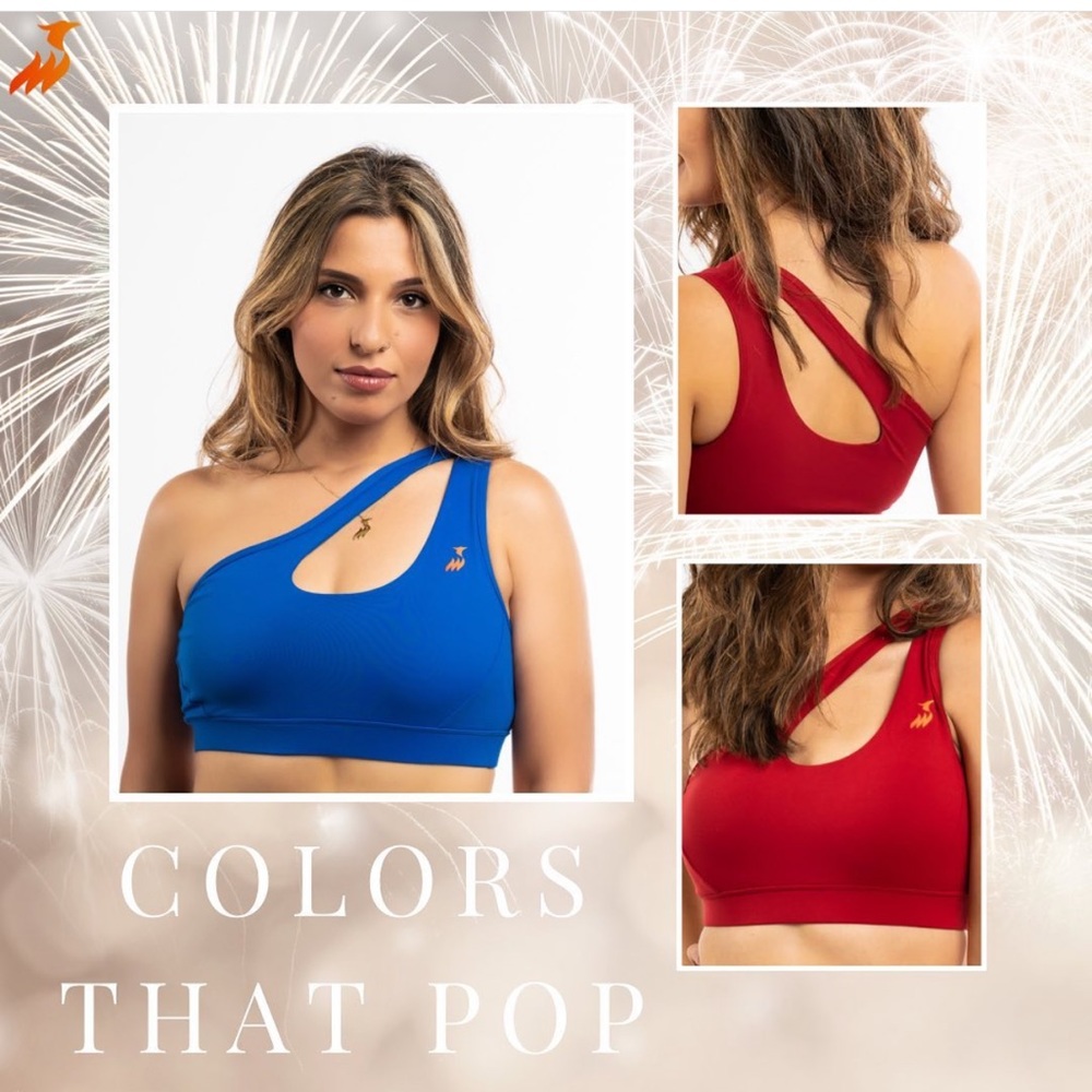 Sport bra activewear. Saina brand . Size L. Color red activer we have more color